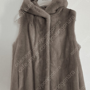 밍크 조끼 밍크 베스트 후드 밍크 밍크 코트 이미지