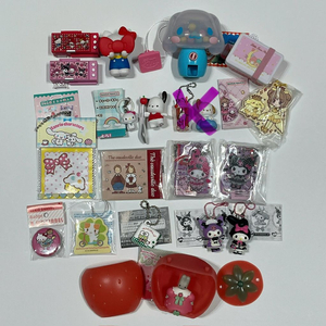 산리오 가챠 피규어 시나모롤 마론크림 폼폼푸린 포차코 헬로키티 마이멜로디 이미지