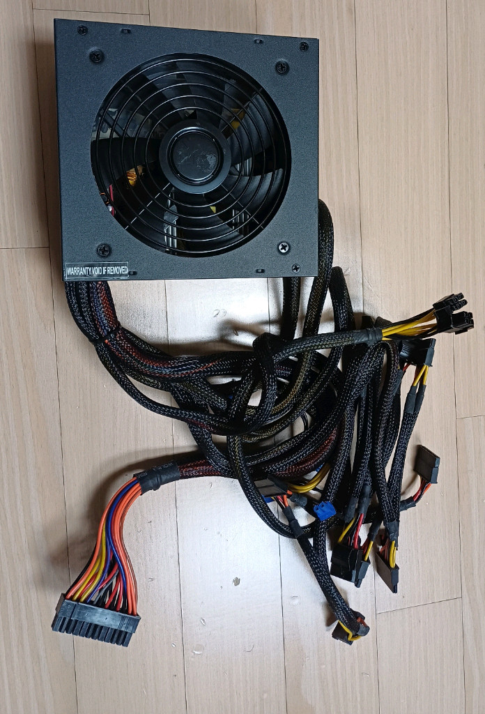 topower 600W 파워서플라이 TOP-600D 80PLUS브론즈 하자--1