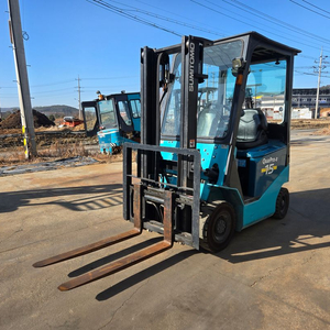 [지게차 특가판매] 스미토모 1.5톤 좌승식 전동지게차 2023년배터리 사이드쉬프트