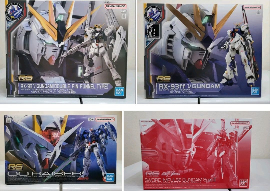 반다이 건담 RG 퍼스트건담,유니콘건담,에반게리온,사자비,프리덤,지옹,갓건담,자쿠,미쿠,뉴건담등팝니다--4