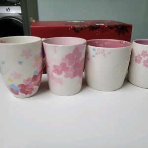 벚꽃 머그컵 세트