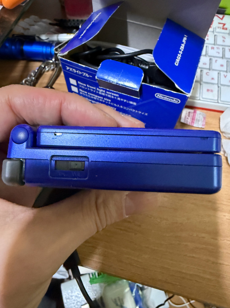 닌텐도 게임보이 SP 블루_일판 순정품--7