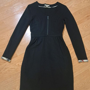 <명품> 버버리 브릿 원피스 (여성 44사이즈, 스판 기능 있음)