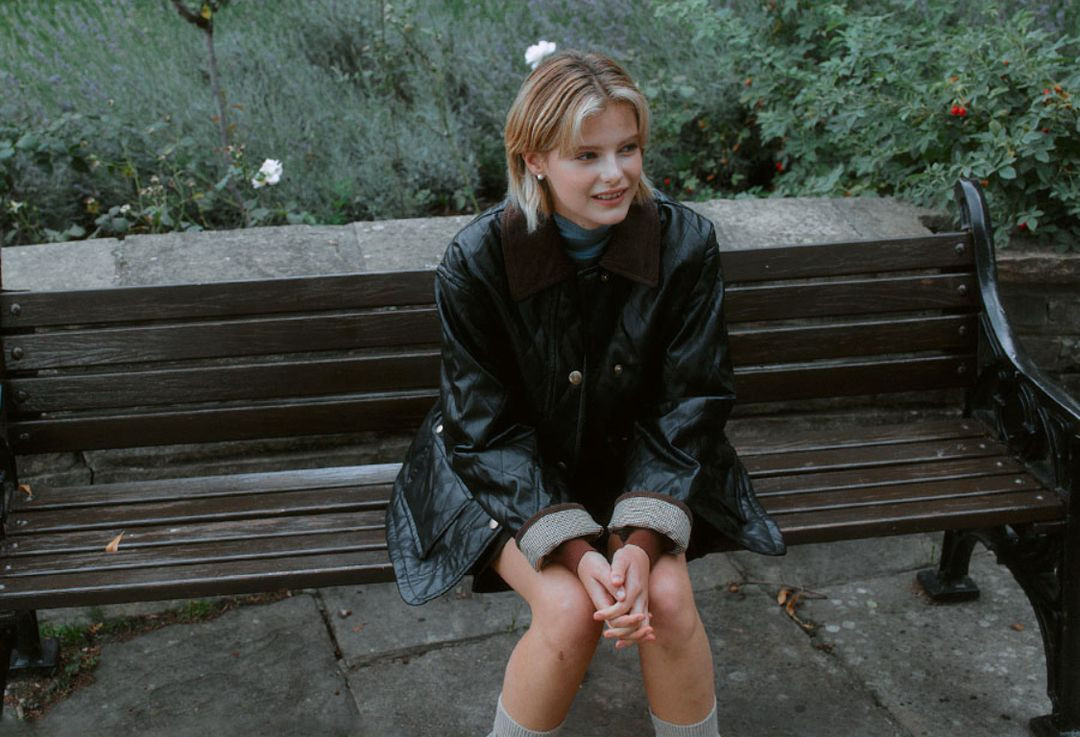 차정원 패딩 앳코너 페이크 레더 퀼팅 캐주얼 자켓 a.t.corner 이미지