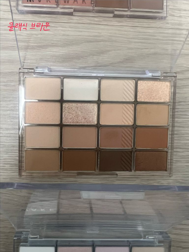 [새상품] 웨이크메이크 코코아,블랙허쉬,카라멜,미스틱라벤더블러링 팔레트--2