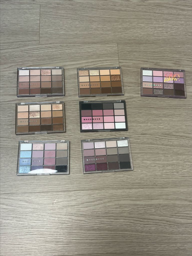 [새상품] 웨이크메이크 코코아,블랙허쉬,카라멜,미스틱라벤더블러링 팔레트--6