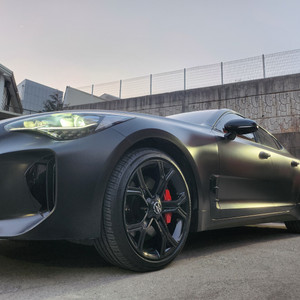 스팅어 19인치 순정휠 중고휠 블랙휠 팝니다