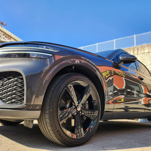 제네시스GV70 21인치 스포츠 와플휠 블랙휠 중고휠 팝니다