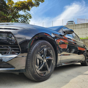 쏘나타 디엣지 18인치 순정휠 블랙휠 팝니다 / 쏘나타DN8 쏘나타DN9