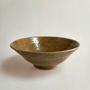 고미술품 고려시대 전기 고려청자 십자문다완 이미지