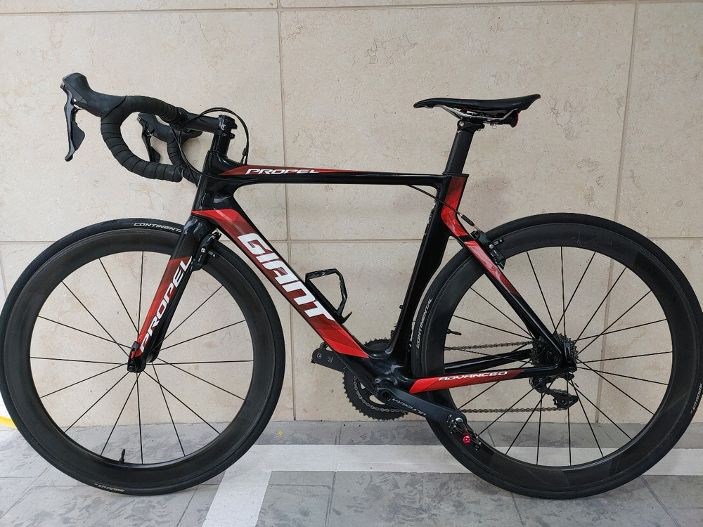 상태좋은 18년 자이언트 프로펠 어드밴스1 프로 울테그라 카본휠셋 로드자전거 m사이즈--6