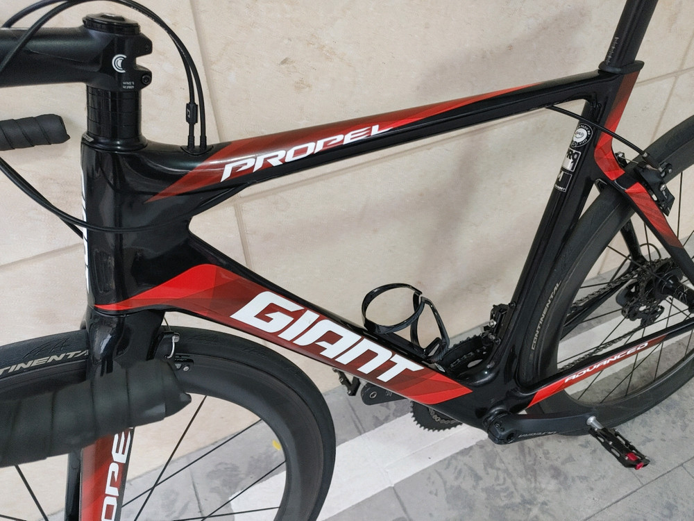 상태좋은 18년 자이언트 프로펠 어드밴스1 프로 울테그라 카본휠셋 로드자전거 m사이즈--9