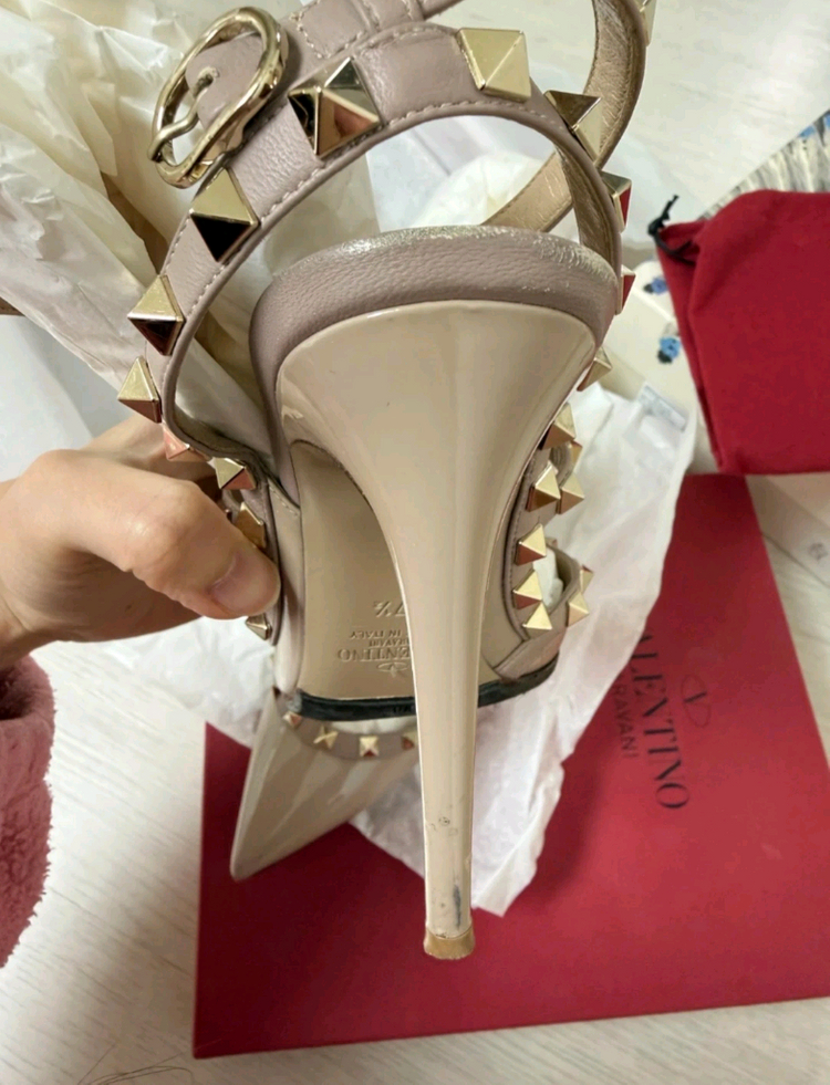 발렌티노 하이힐 (정품--1