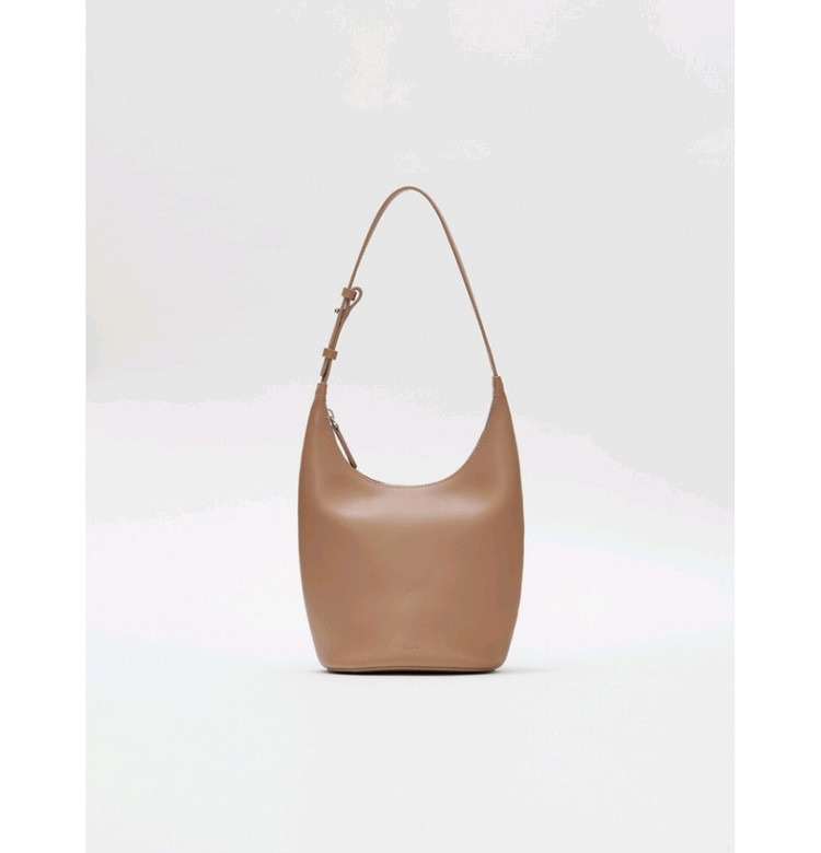 로서울 어라운드 미니 호보백 살몬 카라멜 색상--1