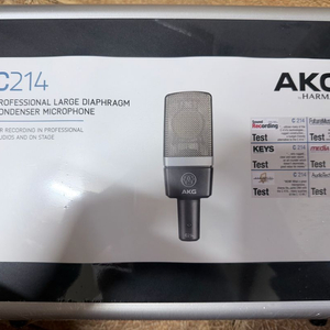 새상품) AKG C214 미개봉 풀박스 정리합니다