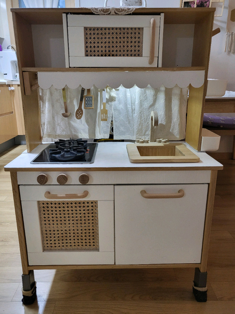 이케아 둑티그 주방놀이 세트(리폼)--1