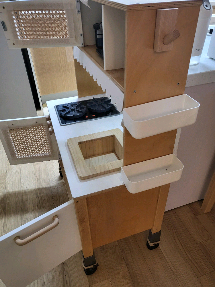 이케아 둑티그 주방놀이 세트(리폼)--6