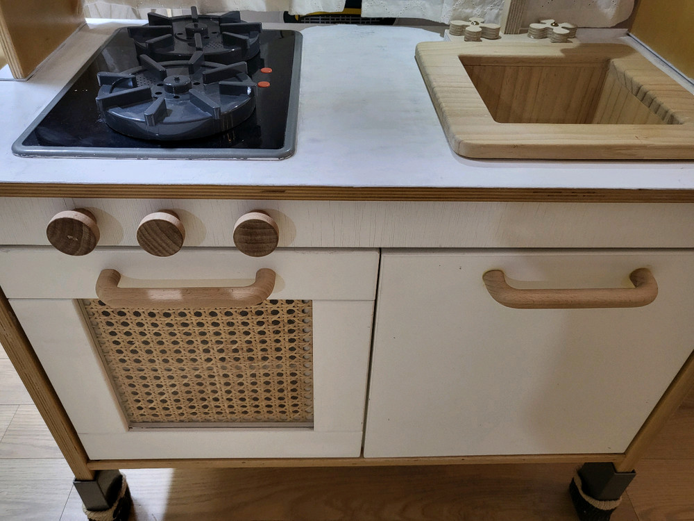 이케아 둑티그 주방놀이 세트(리폼)--8