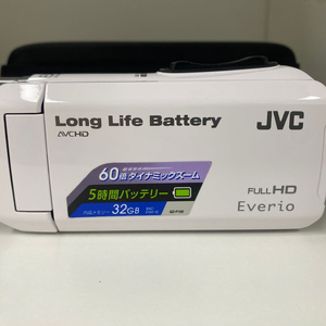 JVC 레트로 캠코더 EVERIO GZ-F100-W [2016]
