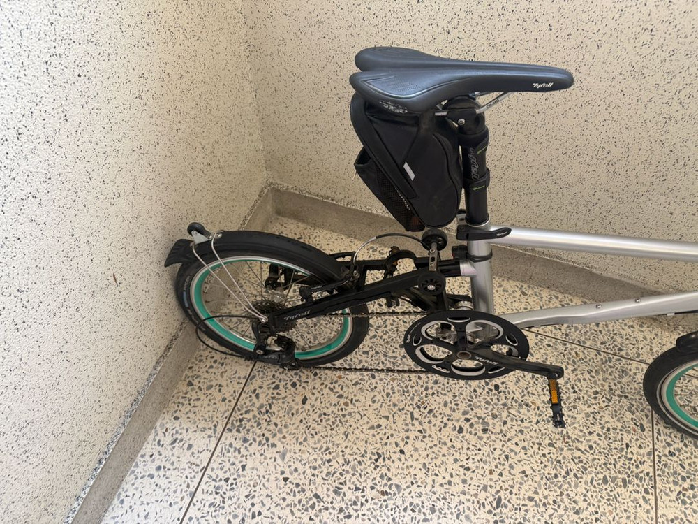 타이렐이브 접이식 자전거 실버 Tyrell eve 이미지