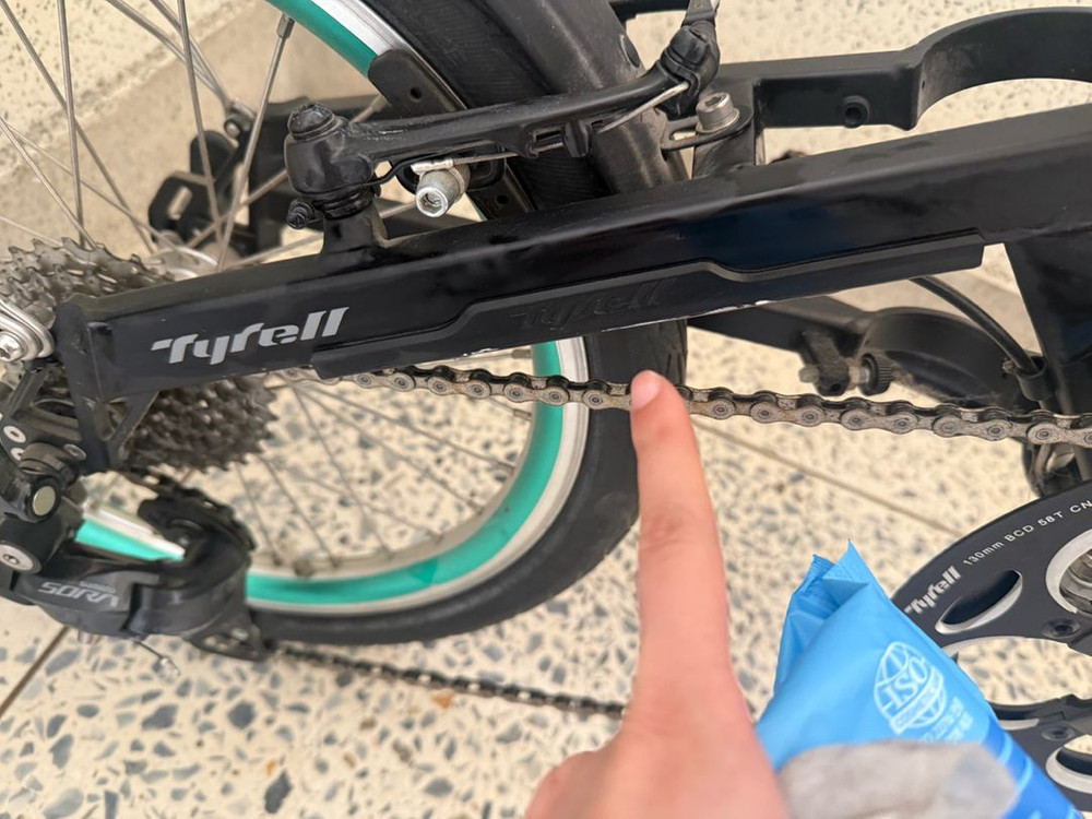 타이렐이브 접이식 자전거 실버 Tyrell eve 이미지