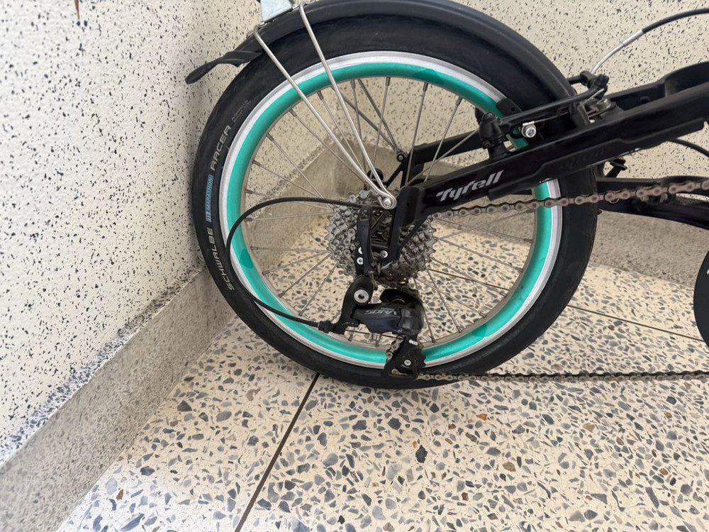 타이렐이브 접이식 자전거 실버 Tyrell eve 이미지