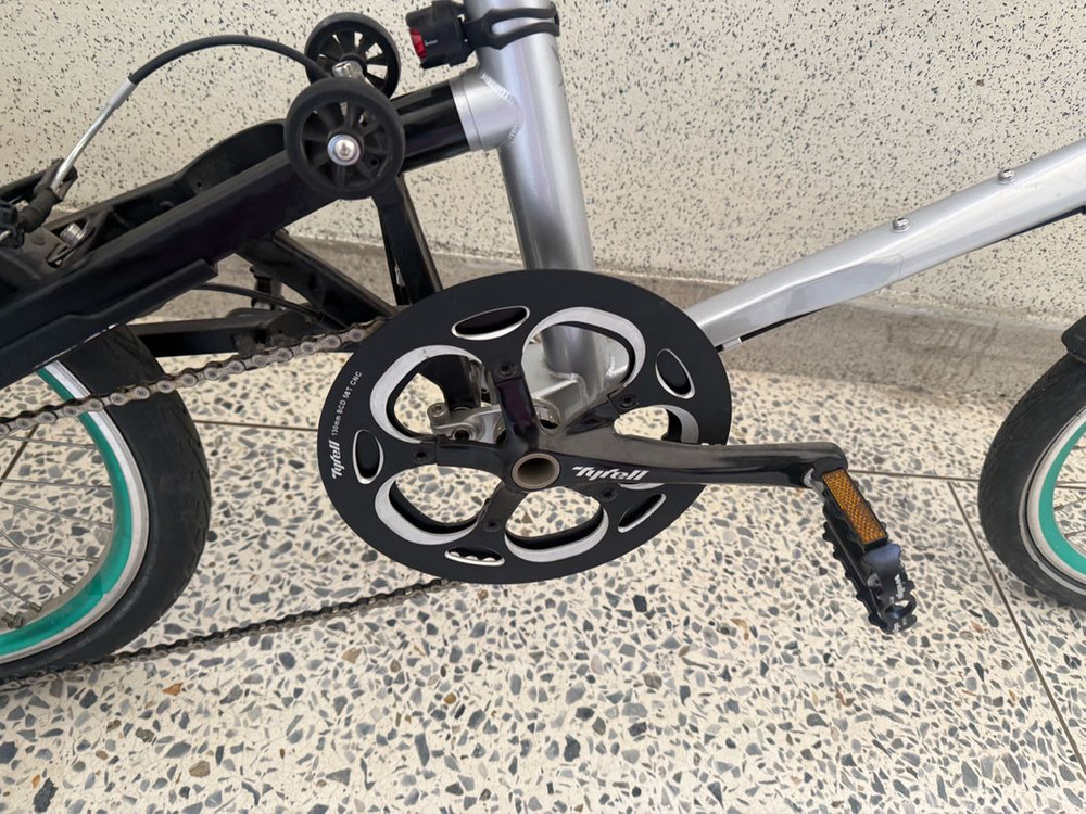 타이렐이브 접이식 자전거 실버 Tyrell eve 이미지