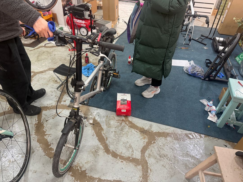 타이렐이브 접이식 자전거 실버 Tyrell eve 이미지