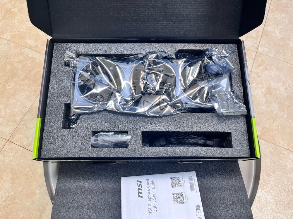 MSI RTX 5070Ti VENTUS 3X 그래픽카드 이미지