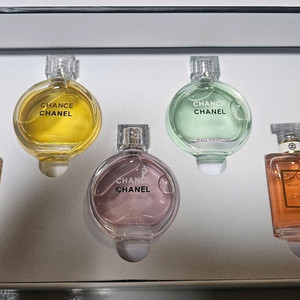 샤넬 럭셔리 여성 향수 7.5ml 5종 세트 미개봉 새상품