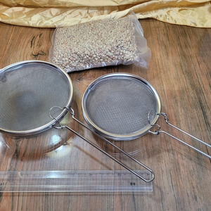 생두 원두 로스터기 로스팅기 수망 중18 소15센티 세트 커피볶기 이미지