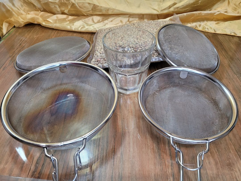 생두 원두 로스터기 로스팅기 수망 중18 소15센티 세트 커피볶기 이미지