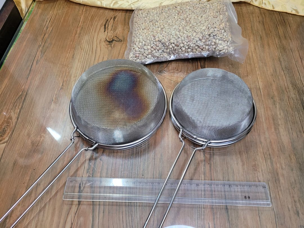 생두 원두 로스터기 로스팅기 수망 중18 소15센티 세트 커피볶기 이미지