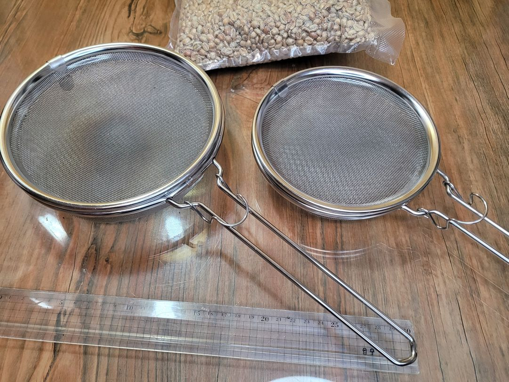 생두 원두 로스터기 로스팅기 수망 중18 소15센티 세트 커피볶기 이미지