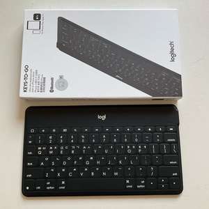 (새상품)로지텍 KEYS TO GO 키즈투고 블루투스 무선 무소음 키보드