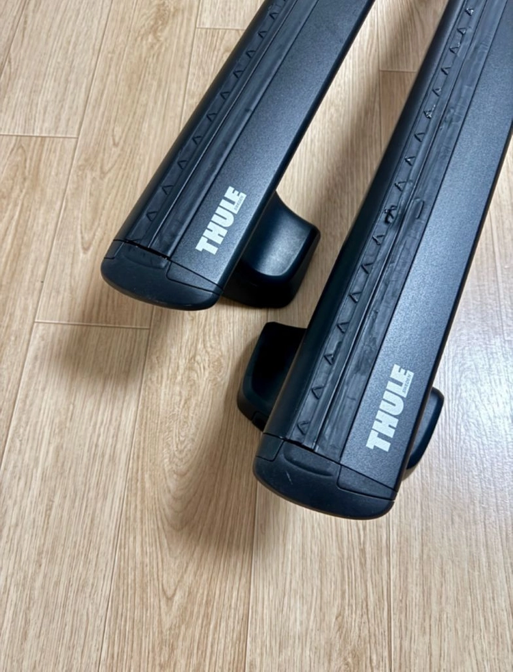 ( THULE ) 툴레 754풋+블랙 윙바(130cm)가로바 팝니다. 이미지