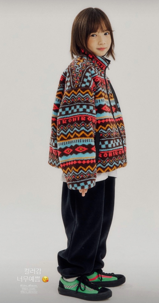 새상품) 히로 자가드 리버서블 덤블 재킷 다크브라운 160--1