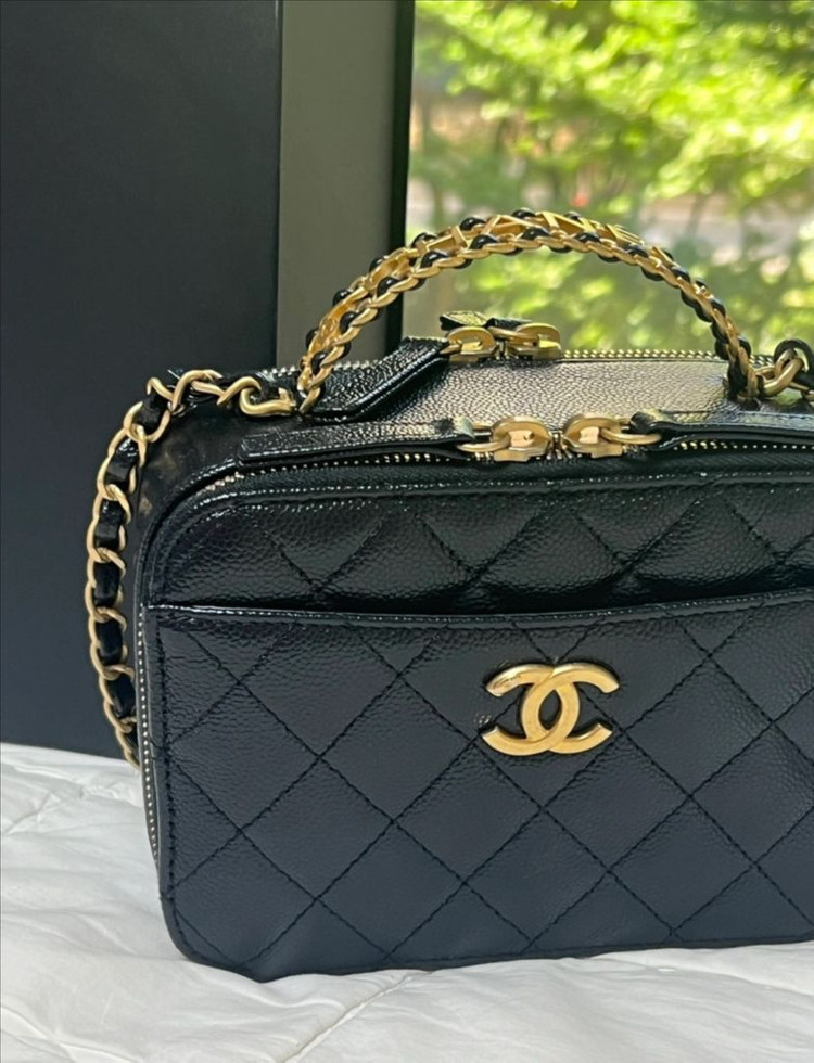 샤넬 캐비어 베니티 체인백 미니 이미지