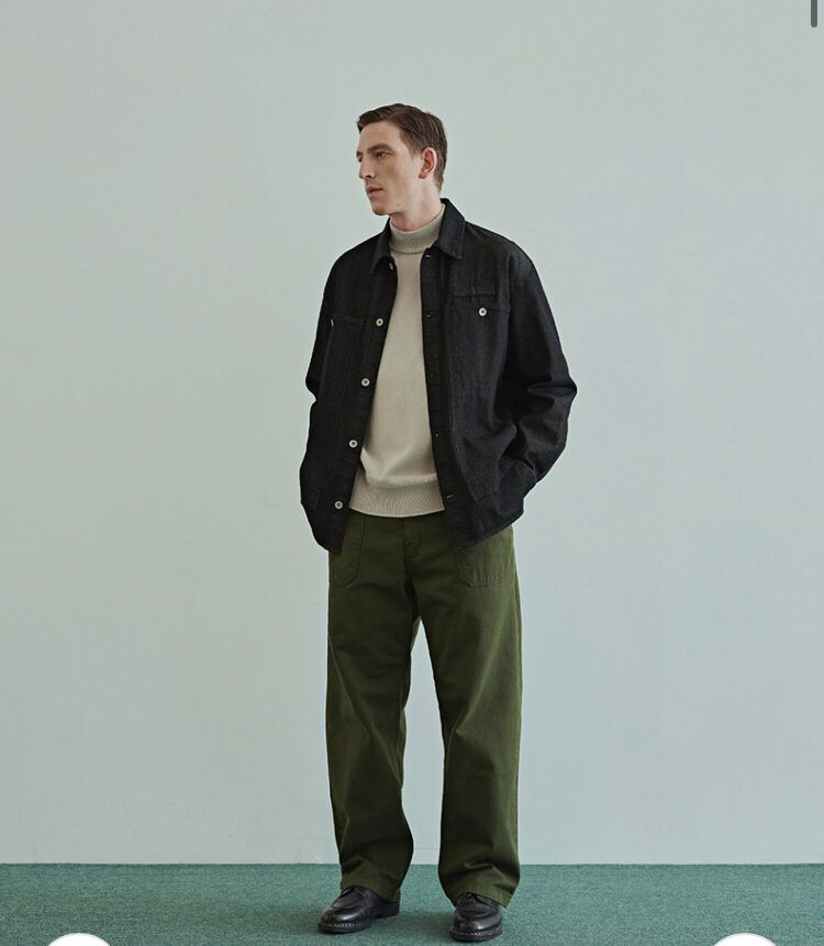 유니폼 브릿지 퍼티그 팬츠--1