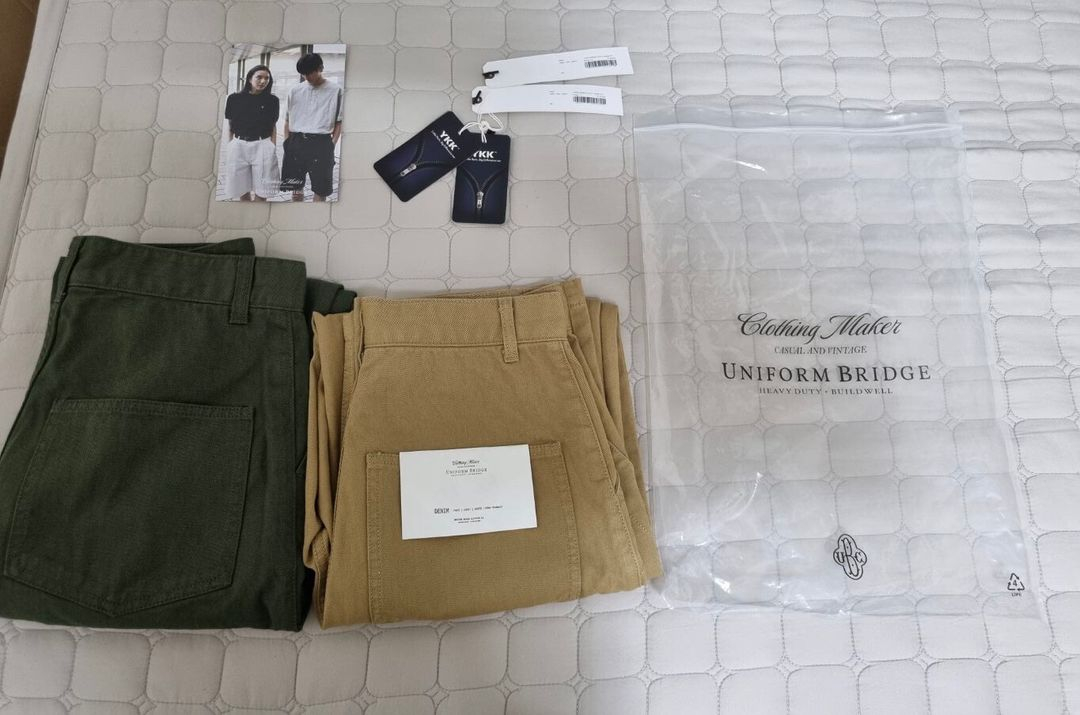 유니폼 브릿지 퍼티그 팬츠--4