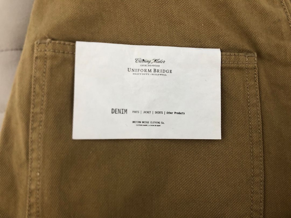 유니폼 브릿지 퍼티그 팬츠--5