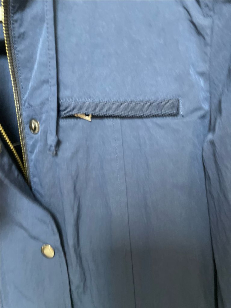 바나나 리퍼블릭 네이비 여성 야상 코트 XS--3