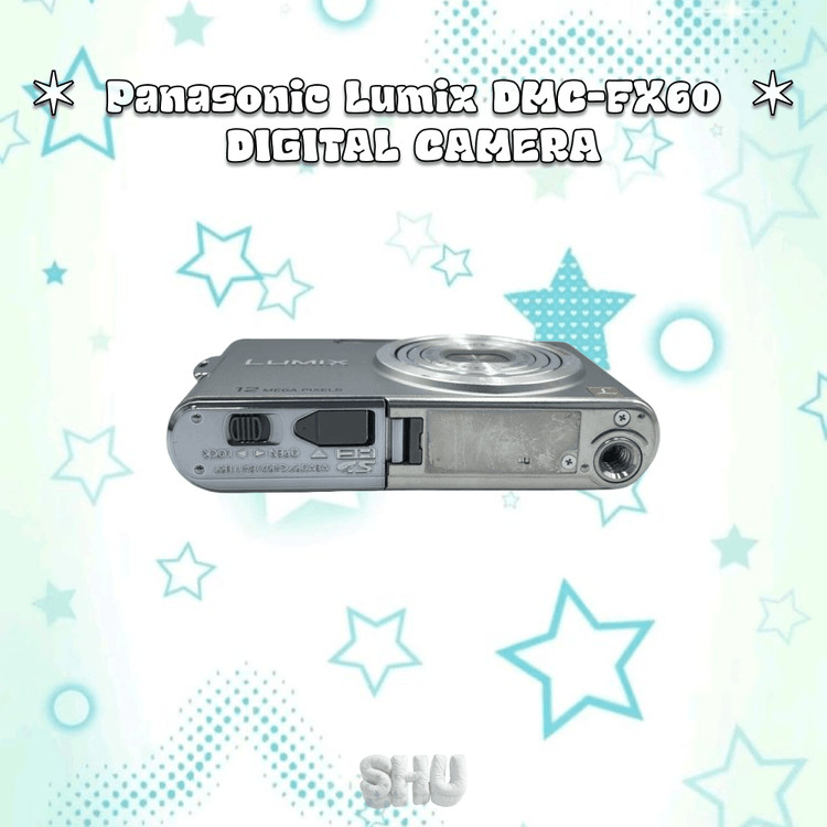 파나소닉 루믹스 DMC-FX60 빈티지 디카 디지털카메라 실버 이미지