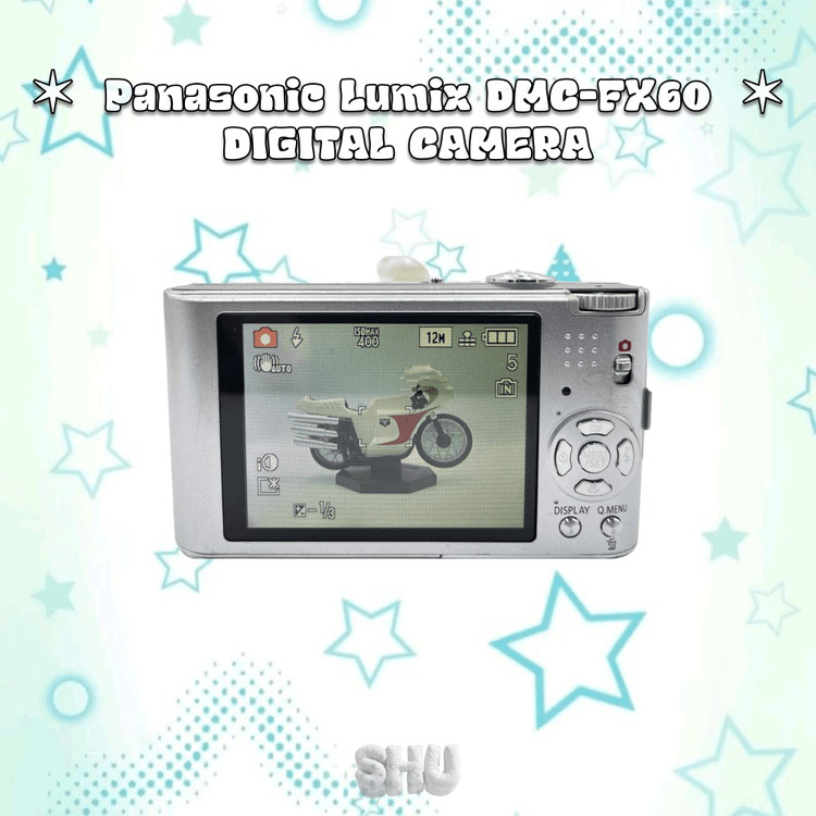 파나소닉 루믹스 DMC-FX60 빈티지 디카 디지털카메라 실버 이미지