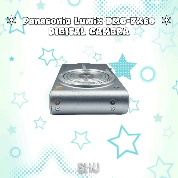 파나소닉 루믹스 DMC-FX60 빈티지 디카 디지털카메라 실버 이미지