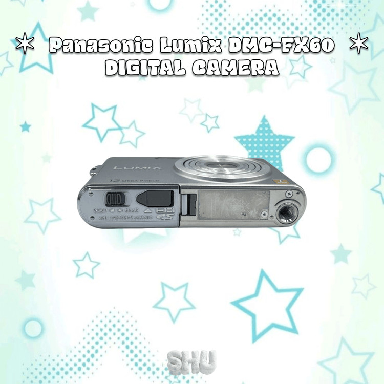 파나소닉 루믹스 DMC-FX60 빈티지 디카 디지털카메라 실버 이미지