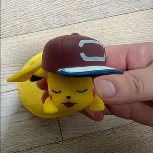 잠자는 포켓몬 피규어 피카츄 개봉