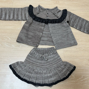 미샤앤퍼프 마마오올 브롯 러플 가디건 4 스케이팅 3(울사)