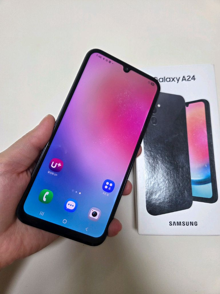 갤럭시A24 무잔상S급 128g 서울a24 강원a24 부산a24 인천a24 대구a24 파주a24 일산a24 중고폰--5